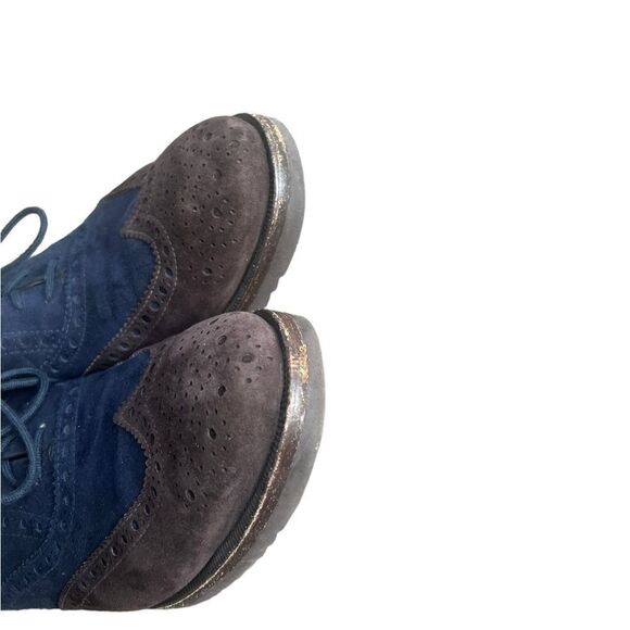 Gravati Arthur Beren Wingtip Oxford Genuine Soft Calfskin Suede 6 - Picture 8 of 8